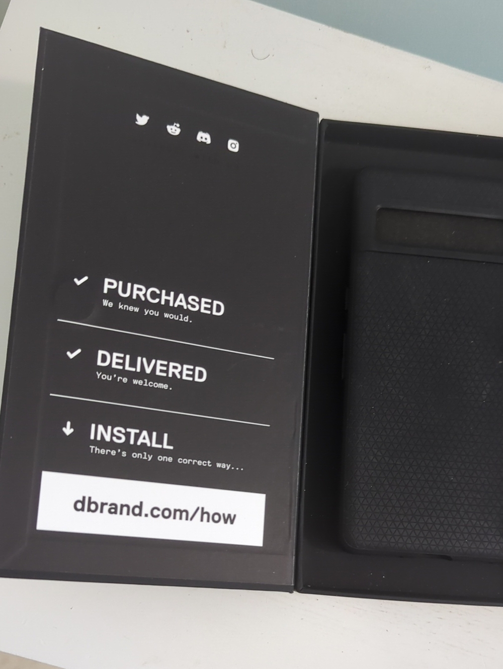 Sleek Black Case for Pixel 7 Pro Grip